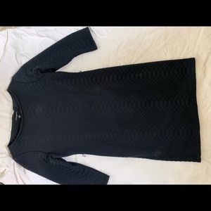 Navy Blue Outing Dress